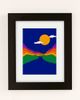 Circa 78 Designs Circa 78 Designs Rainbow Ravine Art Print in Black Matte Frame at Urban Outfitters - 1