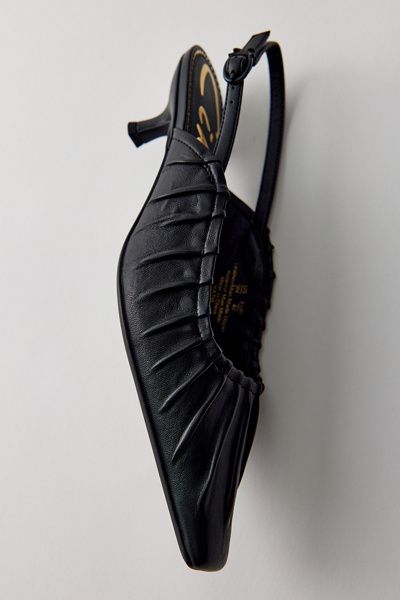 Circus NY by Sam Edelman Circus NY by Sam Edelman Circus By Sam Edelman Katia Slingback Kitten Heels in Black, Women's at Urban Outfitters