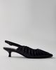 Circus NY by Sam Edelman Circus NY by Sam Edelman Circus By Sam Edelman Katia Slingback Kitten Heels in Black, Women's at Urban Outfitters - 4