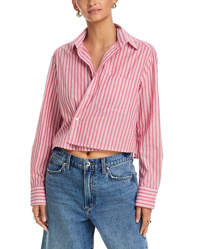 Cissa Cissa Cropped Button Front Shirt