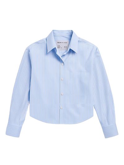 Cissa Women's The Belle Striped Button-Front Shirt