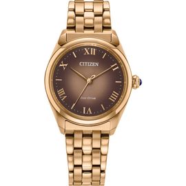 Citizen Citizen Classic Rose Gold Tone Bracelet Watch, 33mm
