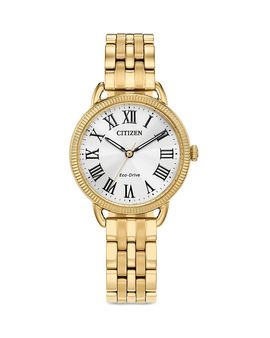 Citizen Citizen Eco Classic Stainless Steel Bracelet Watch, 29mm