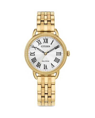 Citizen Citizen Eco Classic Stainless Steel Bracelet Watch, 29mm