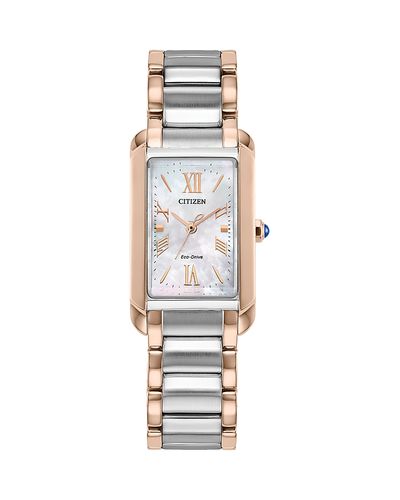 Citizen Citizen Eco Drive Classic Bianca Watch, 20mm x 32mm