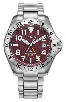 Citizen Citizen Promaster Land GMT Eco-Drive Bracelet Watch, 39.5mm