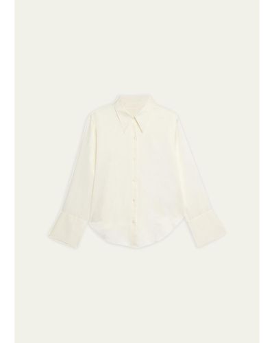 Citizens of Humanity Camilia Long-Sleeve Silk Shirt