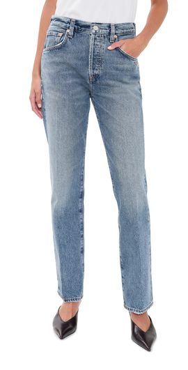 Citizens of Humanity Citizens of Humanity 90s French Straight Jeans Dirty Martini