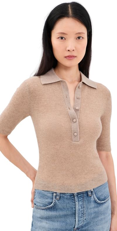 Citizens of Humanity Citizens of Humanity Amelie Polo Sweater Fawn