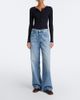 Citizens of Humanity Citizens of Humanity Ayla faded wide-leg jeans - 7