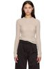 Citizens of Humanity Citizens of Humanity Beige Alessia Crewneck Sweater - 1