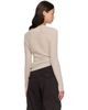 Citizens of Humanity Citizens of Humanity Beige Alessia Crewneck Sweater - 3