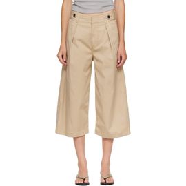 Citizens of Humanity Citizens of Humanity Beige Cocoon Culotte Trousers