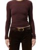 Citizens of Humanity Citizens of Humanity Bina Ribbed Crewneck T-Shirt - 1