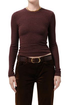 Citizens of Humanity Citizens of Humanity Bina Ribbed Crewneck T-Shirt