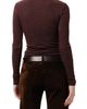 Citizens of Humanity Citizens of Humanity Bina Ribbed Crewneck T-Shirt - 2