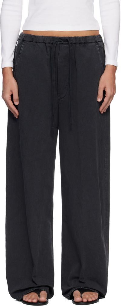 Citizens of Humanity Citizens of Humanity Black Aurora Pull On Trousers