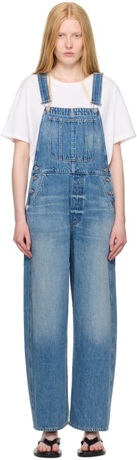 Citizens of Humanity Citizens of Humanity Blue Freya Denim Overalls