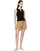 Citizens of Humanity Citizens of Humanity Brown Brynn Drawstring Denim Shorts - 4