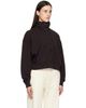Citizens of Humanity Citizens of Humanity Brown Mirelle Funnel Neck Polo - 2