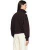 Citizens of Humanity Citizens of Humanity Brown Mirelle Funnel Neck Polo - 3