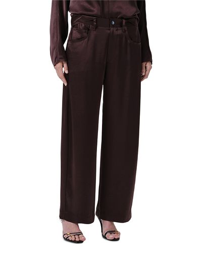 Citizens Of Humanity Citizens of Humanity Brynn Wide Leg Satin Pants