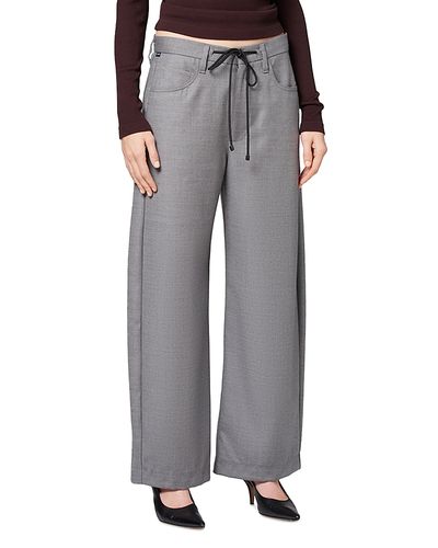 Citizens Of Humanity Citizens of Humanity Brynn Wool Drawstring Waist Wide Leg Pants