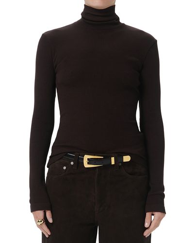 Citizens Of Humanity Citizens of Humanity Caradene Turtleneck Rib Knit Tee