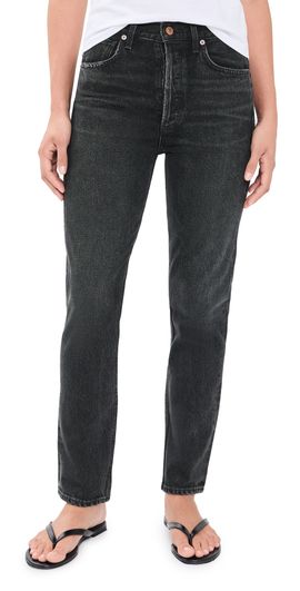 Citizens of Humanity Citizens of Humanity Charlotte High Rise Straight Jeans Dark Wave