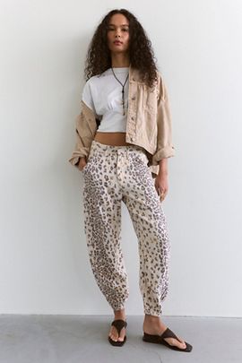 Citizens of Humanity Citizens of Humanity Ciela Printed Balloon Utility Pants