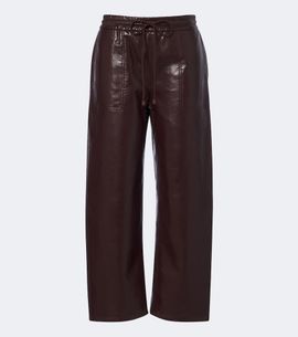 Citizens of Humanity Citizens of Humanity Coated wide-leg pants