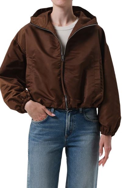 Citizens of Humanity Citizens of Humanity Crop Taffeta Windbreaker