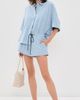 Citizens of Humanity Citizens of Humanity Este Drawstring Shorts Capri Stripe - 5