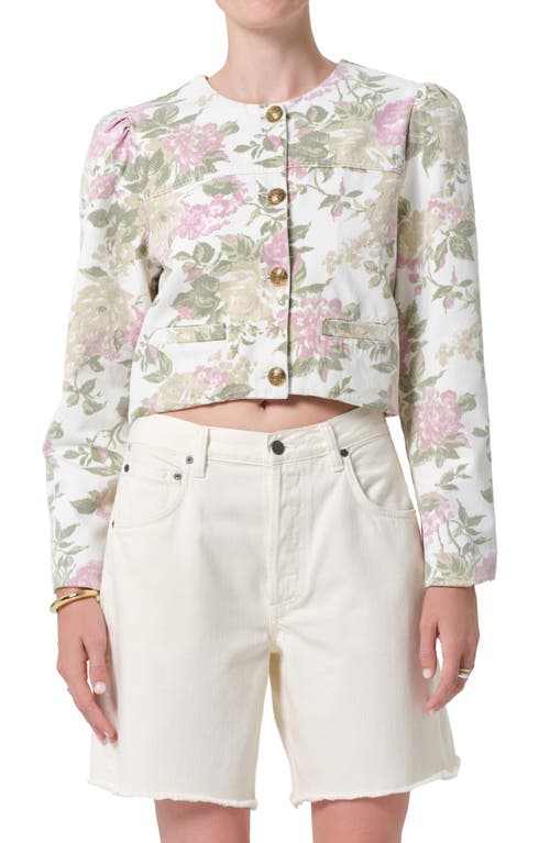 Citizens of Humanity Citizens of Humanity Floral Cotton Twill Jacket