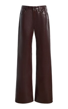 Citizens of Humanity Citizens of Humanity Genova LeatherBlend BootcutLeg Pants