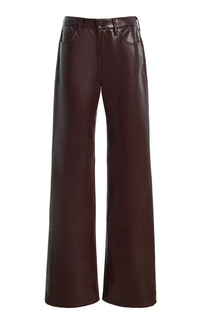 Citizens of Humanity Citizens of Humanity Genova LeatherBlend BootcutLeg Pants