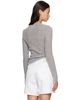 Citizens of Humanity Citizens of Humanity Gray Alessia Crewneck Sweater - 3