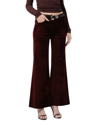 Citizens Of Humanity Citizens of Humanity Kimberly Velvet 70's High Rise Flared Jeans in Chambord