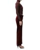 Citizens Of Humanity Citizens of Humanity Kimberly Velvet 70's High Rise Flared Jeans in Chambord - 4