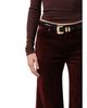 Citizens Of Humanity Citizens of Humanity Kimberly Velvet 70's High Rise Flared Jeans in Chambord - 5
