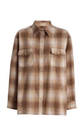 Citizens of Humanity Citizens of Humanity Kota Plaid Cotton Flannel Shirt