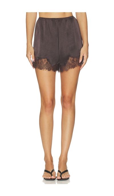 Citizens of Humanity Citizens of Humanity Lace Trimmed Tap Short