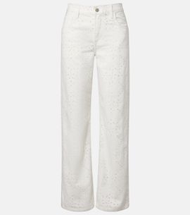 Citizens of Humanity Citizens of Humanity Lindz broderie anglaise straight jeans