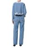 Citizens Of Humanity Citizens of Humanity Lindz Floral Embroidered Easy Straight Jeans in Cupid - 4