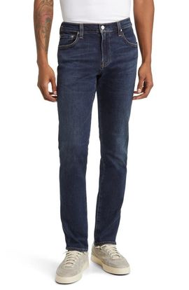 Citizens of Humanity Citizens of Humanity London Slim Taper Fit Stretch Cotton & Cashmere Jeans