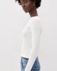 Citizens of Humanity Citizens of Humanity Long Sleeve Baby Waffle Tee Pashmina - 4