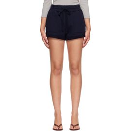 Citizens of Humanity Citizens of Humanity Navy Vivienne Rolled Sweat Shorts