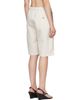 Citizens of Humanity Citizens of Humanity Off-White Anais Pull On Track Shorts - 3