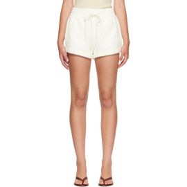 Citizens of Humanity Citizens of Humanity Off-White Vivienne Rolled Sweat Shorts