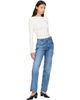 Citizens of Humanity Citizens of Humanity Off-White Waffle Long Sleeve T-shirt - 4